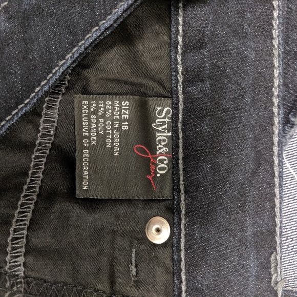 Style & Company Jean Skirt - Picture 6 of 6